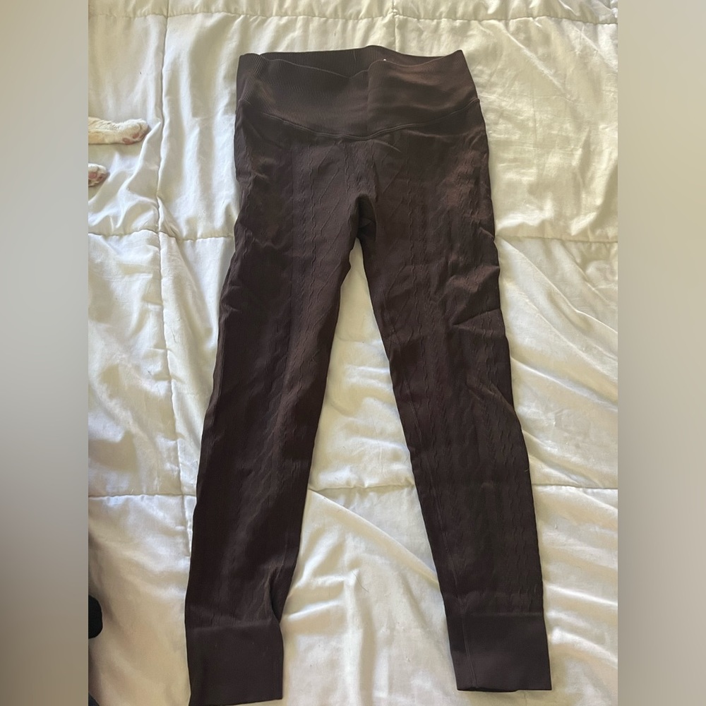 JoyLab Brown textured leggings